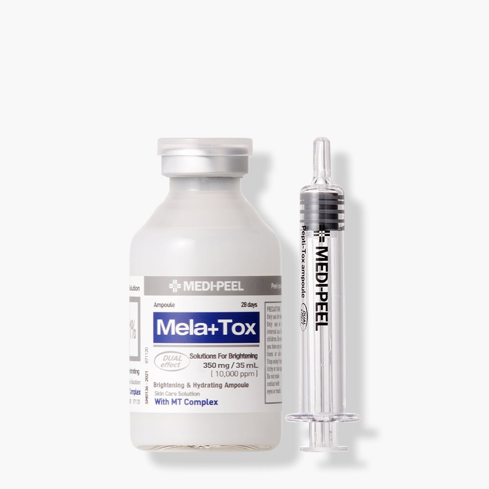 Освітлювальна сироватка для обличчя з ніацинамідом MEDIPEEL Mela Plus Tox Ampoule, 30 мл
