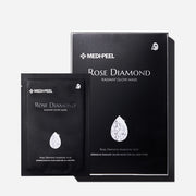 Антивікова маска з алмазною пудрою для сяйва шкіри MEDIPEEL Rose Diamond Radiant Glow Mask