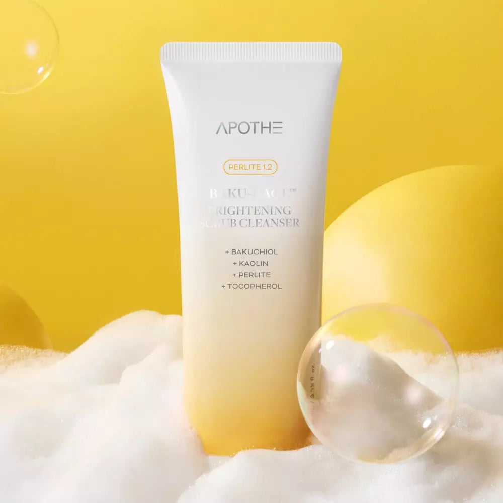 Осветляющий скраб для умывания APOTHE Baku-Kaol™ Brightening Scrub Cleanser, 100 мл