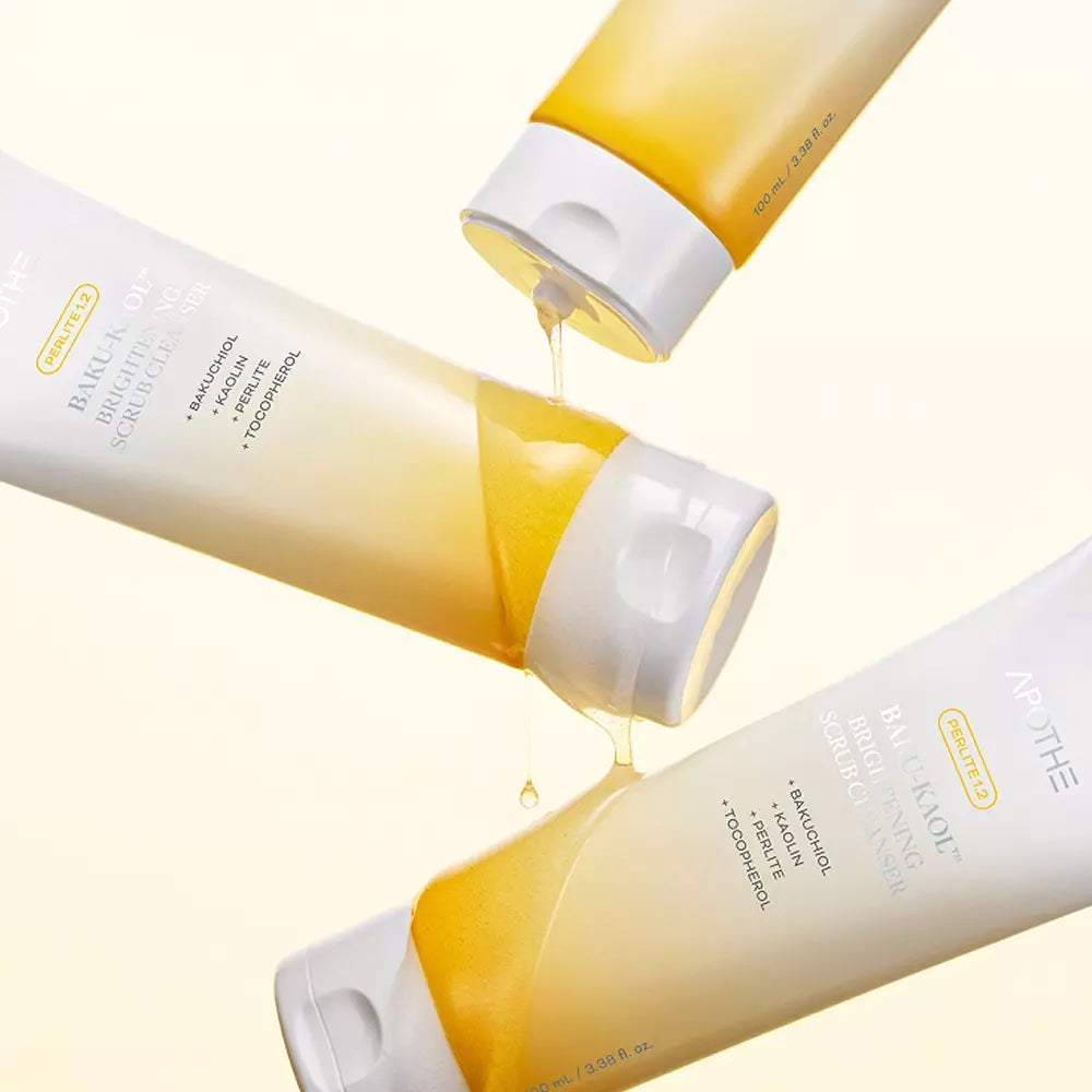 Осветляющий скраб для умывания APOTHE Baku-Kaol™ Brightening Scrub Cleanser, 100 мл