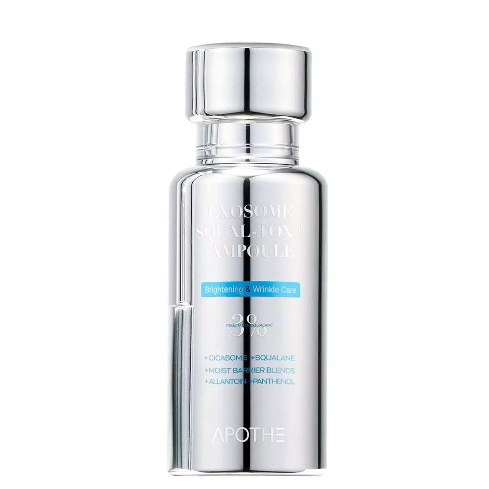 Ампула-концентрат с 3% экзосомами и скваланом APOTHE Exosome Squal-Tox 3% Ampoule, 30 мл
