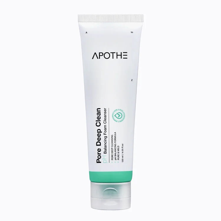 Пенка для умывания APOTHE Pore Deep Clean pH Balancing Foam Cleanser, 120 мл