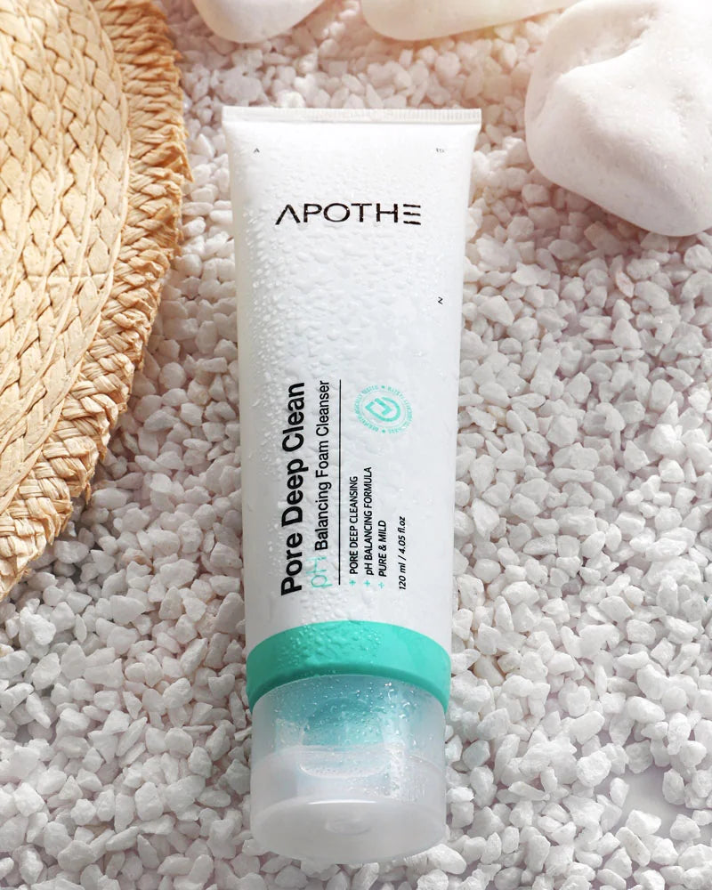 Пенка для умывания APOTHE Pore Deep Clean pH Balancing Foam Cleanser, 120 мл