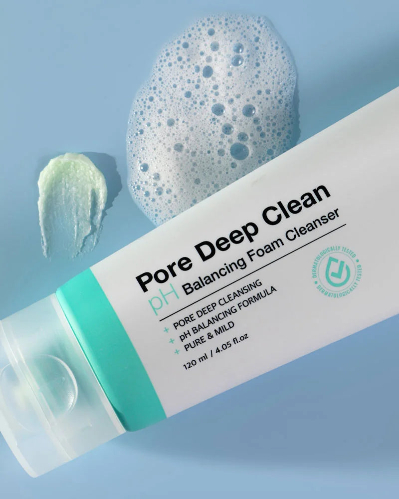 Пенка для умывания APOTHE Pore Deep Clean pH Balancing Foam Cleanser, 120 мл