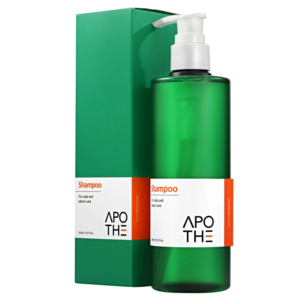 Восстанавливающий шампунь для роста и объема волос APOTHE Sebum Control Shampoo, 300 мл