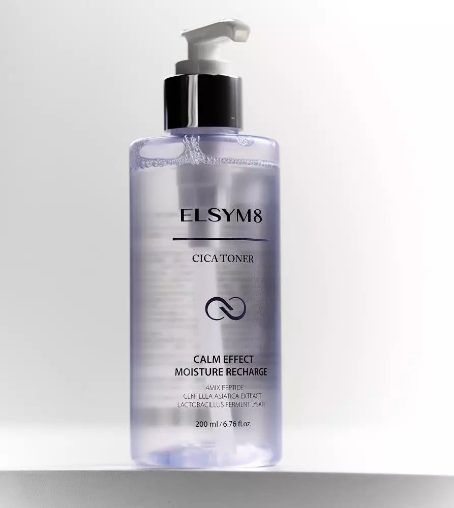 Успокаивающий тоник для лица с центеллой азиатской Elsym8 Cica Toner, 200 мл