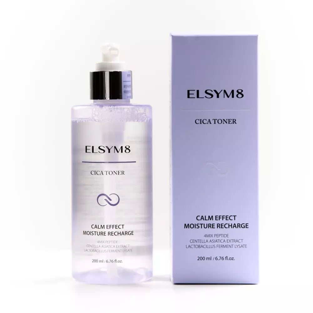 Успокаивающий тоник для лица с центеллой азиатской Elsym8 Cica Toner, 200 мл