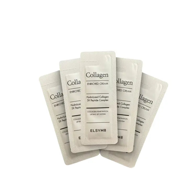 Пробник питательного крема с коллагеном и пептидами для восстановления и эластичности кожи Elsym8 Collagen Enriched Cream, 1.5 мл