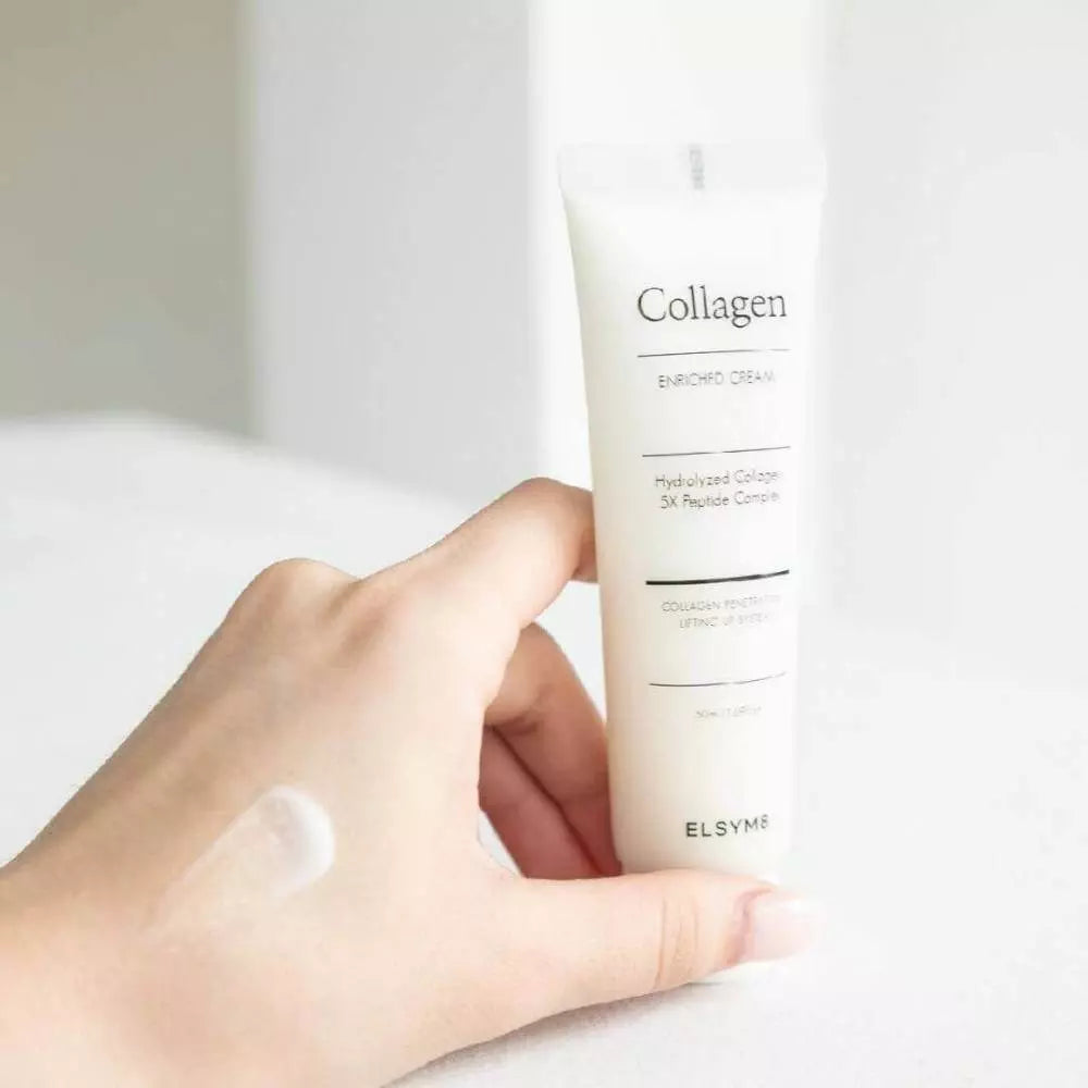 Пробник питательного крема с коллагеном и пептидами для восстановления и эластичности кожи Elsym8 Collagen Enriched Cream, 1.5 мл