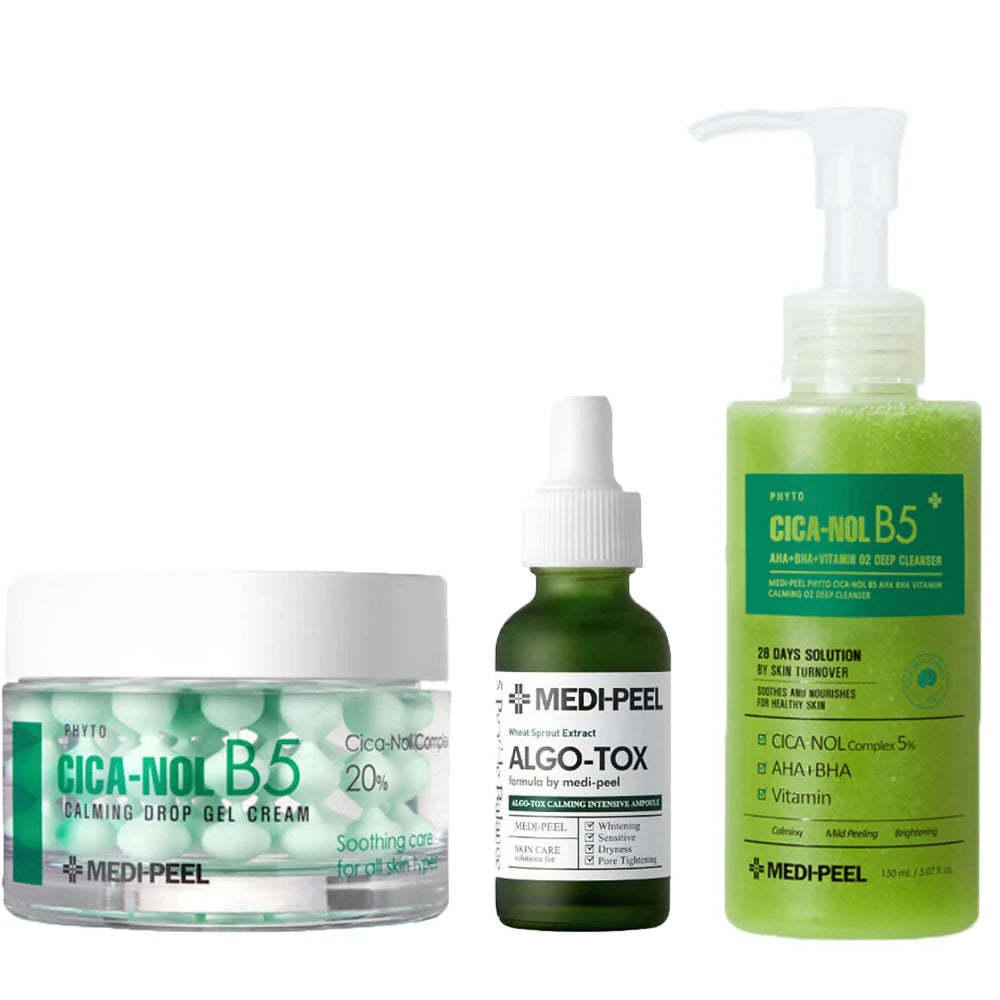 Набор "под ключ" для ухода за проблемной и чувствительной кожей MEDIPEEL Algo-Cica Set
