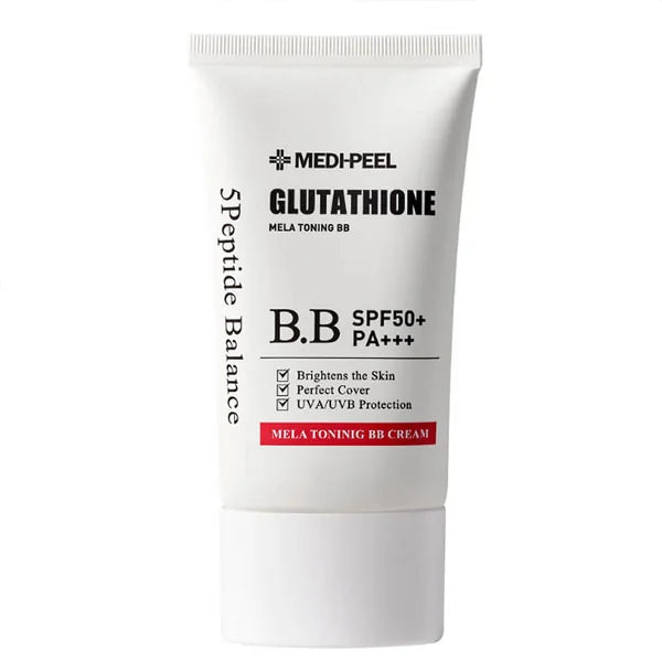 BB-крем с глутатионом MEDIPEEL Bio-Intense Glutathione Mela Toning BB Cream SPF 50+PA++++, 50 мл