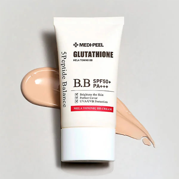 BB-крем с глутатионом MEDIPEEL Bio-Intense Glutathione Mela Toning BB Cream SPF 50+PA++++, 50 мл