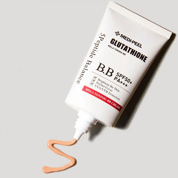 BB-крем с глутатионом MEDIPEEL Bio-Intense Glutathione Mela Toning BB Cream SPF 50+PA++++, 50 мл