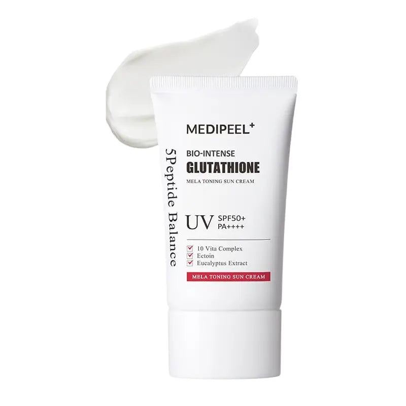 Солнцезащитный крем MEDIPEEL Bio-Intense Glutathione Mela Toning Sun Cream SPF 50+ PA++++, 50 мл