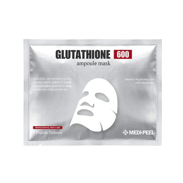 Осветляющая ампульная маска с глутатионом MEDIPEEL Bio-Intense Glutathione White Ampoule Mask, 1 шт