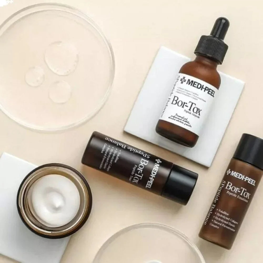 Лифтинг-набор с эффектом ботокса MEDIPEEL Bor-Tox 5 Peptide Multi Care Kit