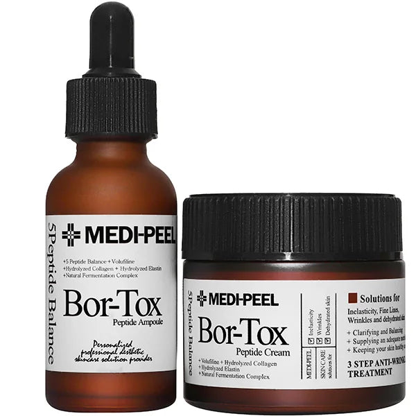 Лифтинг-набор с эффектом ботокса MEDIPEEL Bor-Tox 5 Peptide Multi Care Kit