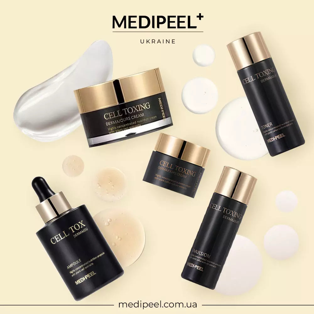 Омолаживающий набор со стволовыми клетками MEDIPEEL Cell Toxing Dermajours Essential Set