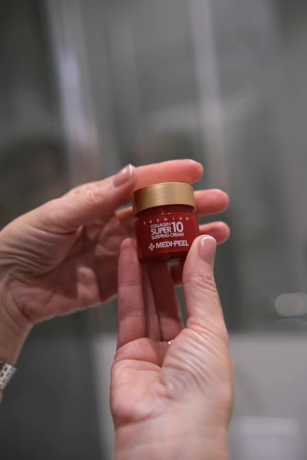 Омолаживающий ночной крем для лица с коллагеном MEDIPEEL Collagen Super10 Sleeping Cream, 70 мл