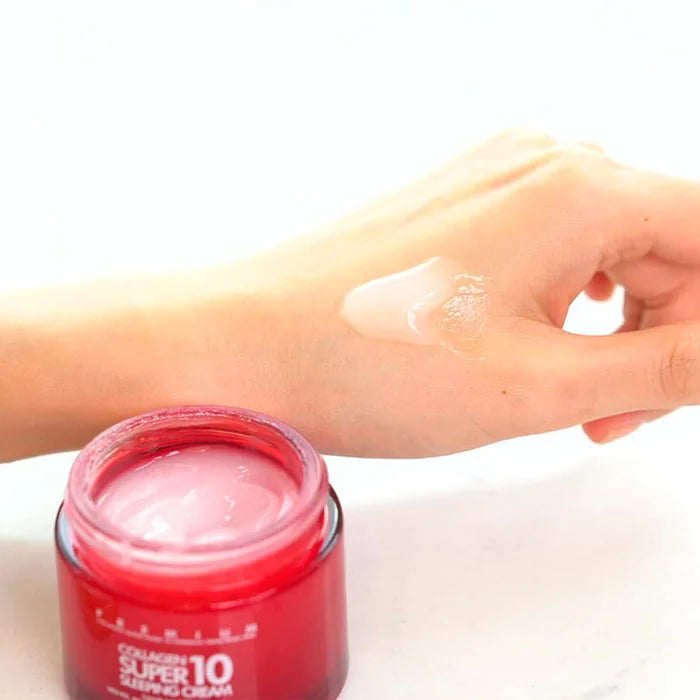 Омолоджувальний нічний крем для обличчя з колагеном MEDIPEEL Collagen Super10 Sleeping Cream, 70 мл