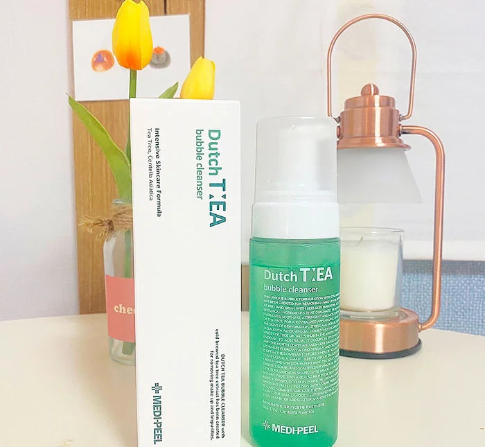 Пенка-мусс с чайным деревом MEDIPEEL Dutch Tea Bubble Cleanser, 160 мл