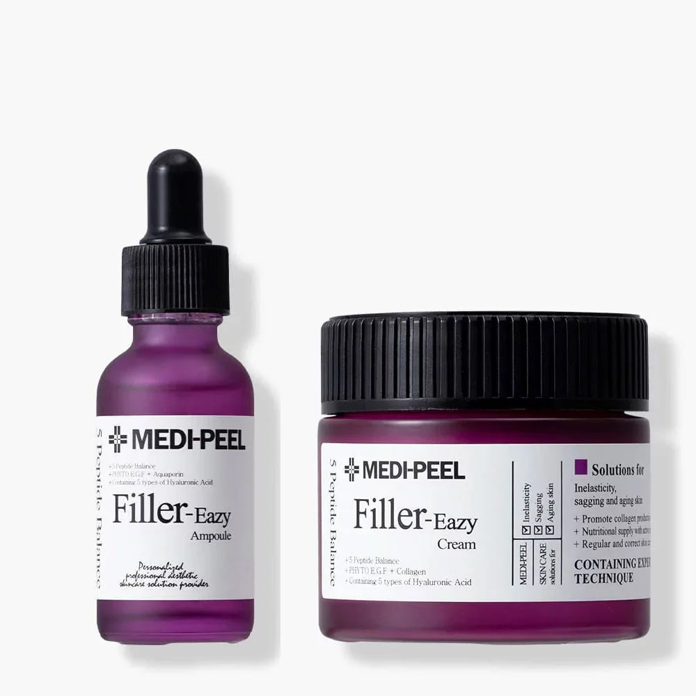 Питательная линия-филлер с пептидами и EGF от морщин MEDIPEEL Eazy Filler Line
