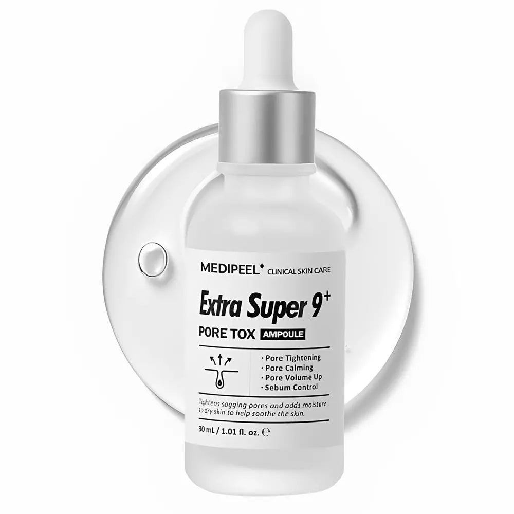 Пилинг-сыворотка для лица для очищения и сужения пор MEDIPEEL Extra Super 9 Plus Pore Tox Ampoule, 30 мл