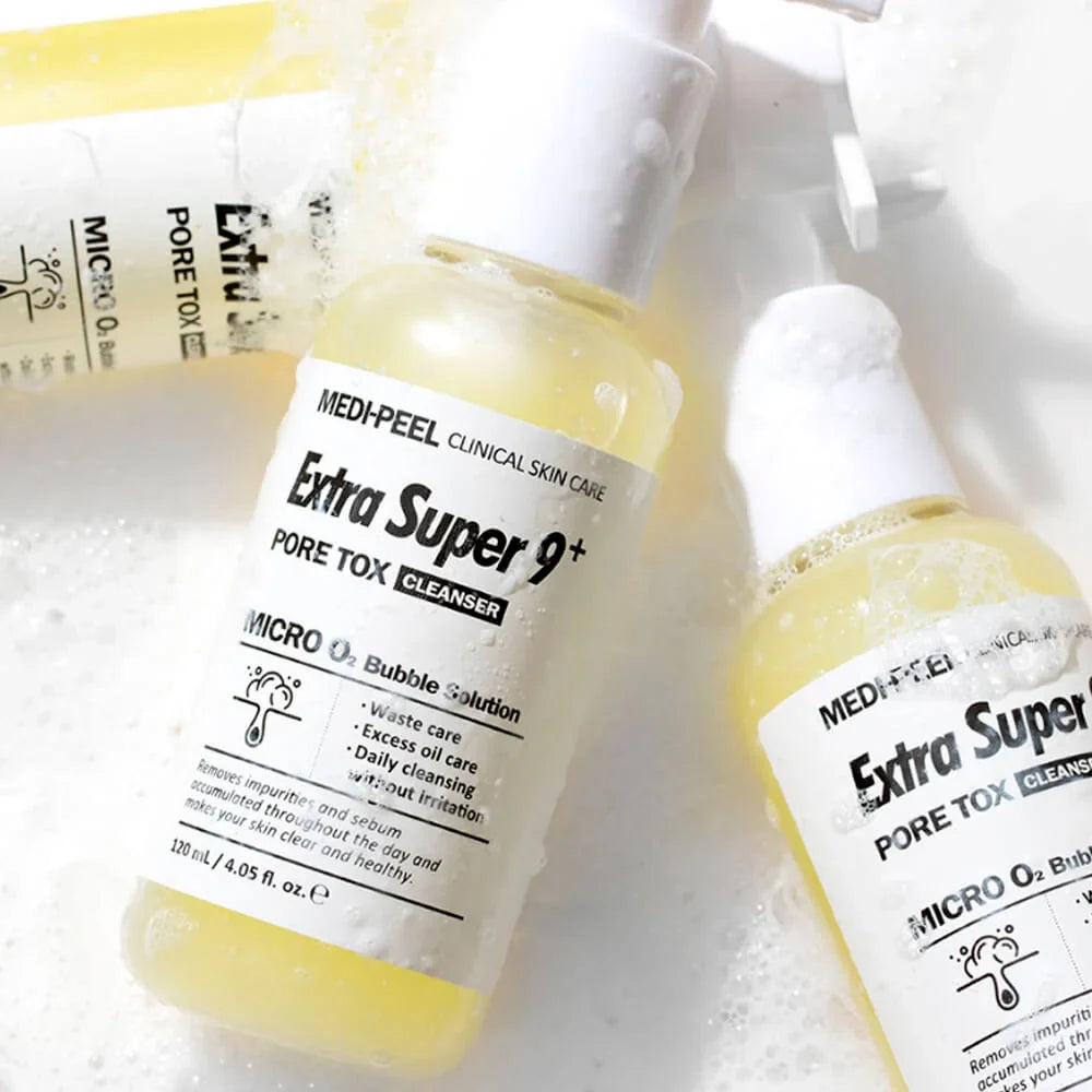 Кислотное средство для глубокого очищения пор MEDIPEEL Extra Super 9 Plus Pore Tox Cleanser, 120 мл