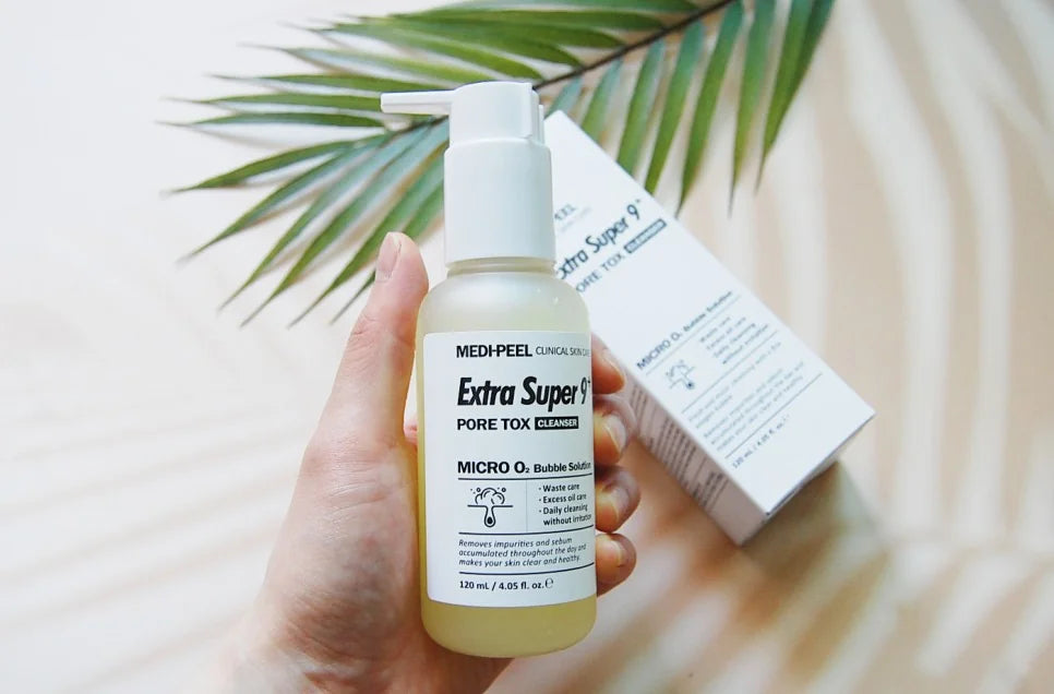 Кислотное средство для глубокого очищения пор MEDIPEEL Extra Super 9 Plus Pore Tox Cleanser, 120 мл