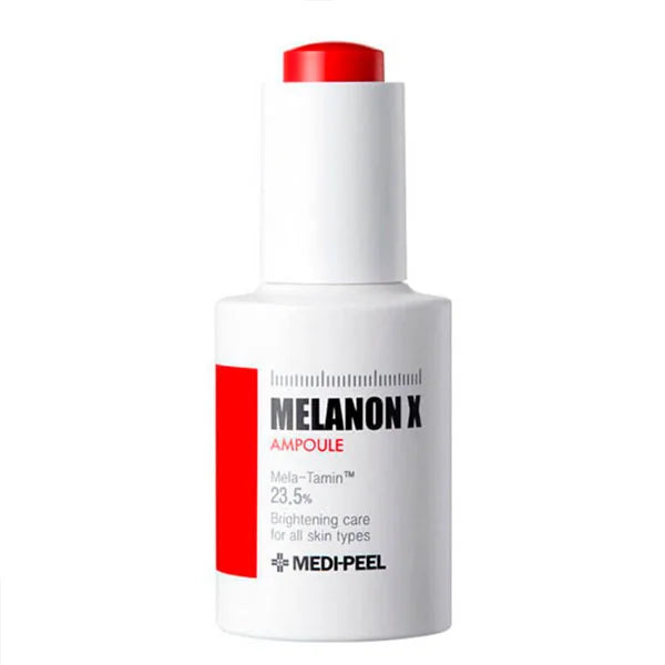 Осветляющая антивозрастная ампула с витаминами и глутатионом MEDIPEEL Melanon X Ampoule, 50 мл