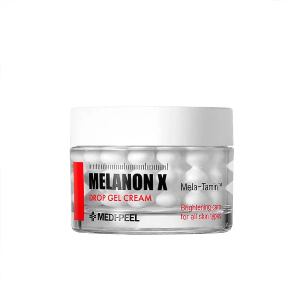 Освітлювальний капсульний крем із вітамінами та глутатіоном MEDIPEEL Melanon X Drop Gel Cream, 50 мл