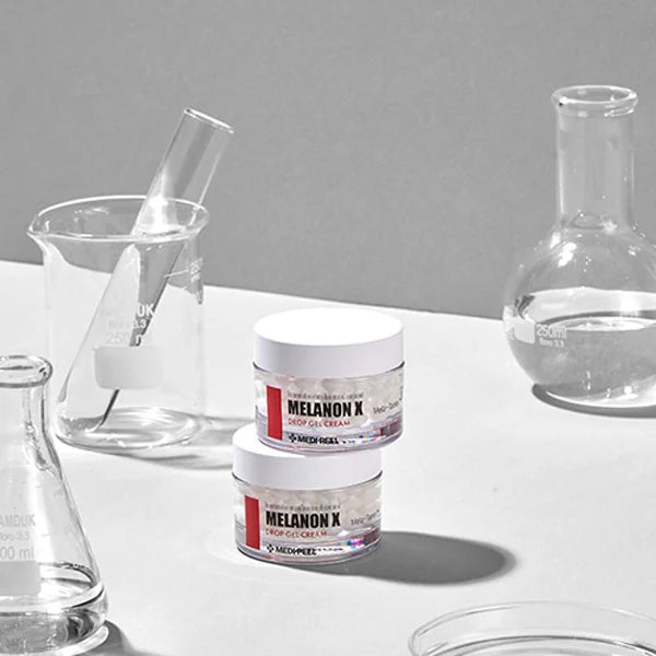 Освітлювальний капсульний крем із вітамінами та глутатіоном MEDIPEEL Melanon X Drop Gel Cream, 50 мл