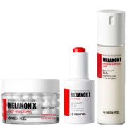 Набор "под ключ": уход для выравнивания тона и против пигментации MEDIPEEL Melanon X Set