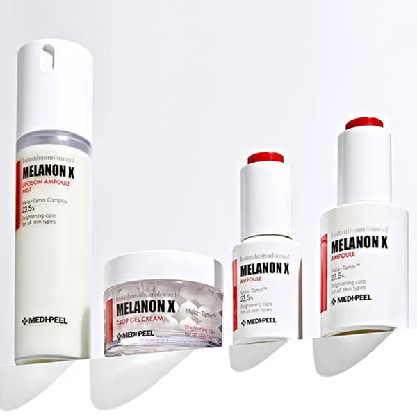 Набор "под ключ": уход для выравнивания тона и против пигментации MEDIPEEL Melanon X Set