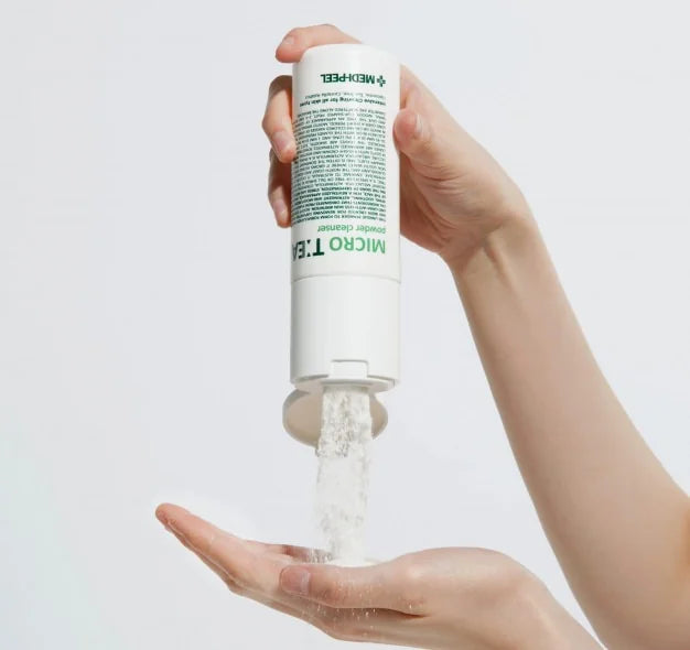 Глубоко очищающая энзимная пудра с чайным деревом MEDIPEEL Micro Tea Powder Cleanser, 70 гр