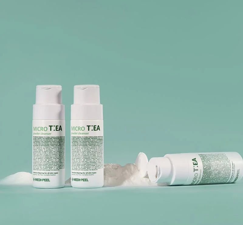 Глубоко очищающая энзимная пудра с чайным деревом MEDIPEEL Micro Tea Powder Cleanser, 70 гр