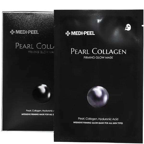 Разглаживающая маска с коллагеном и экстрактом жемчуга MEDIPEEL Pearl Collagen Mask