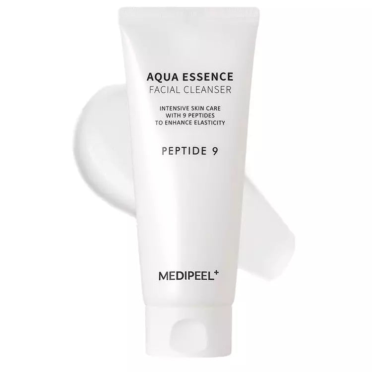 Увлажняющая пенка для умывания с пептидами MEDIPEEL Peptide 9 Aqua Essence Facial Cleanser, 150 мл