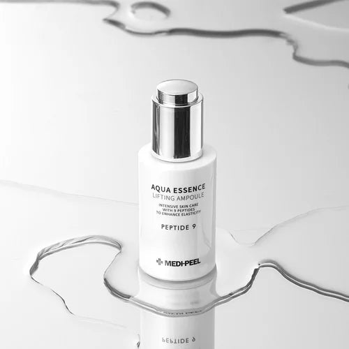 Антиоксидантная лифтинг-сыворотка с пептидами MEDIPEEL Peptide 9 Aqua Essence Lifting Ampoule, 50 мл