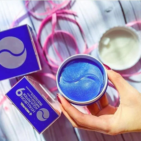 Патчи от кругов под глазами и морщин MEDIPEEL Peptide 9 Hyaluron Aqua Ampoule Eye Patch, 60 шт