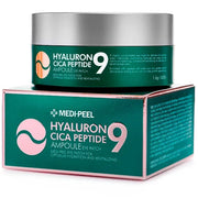 Натуральные патчи с центеллой MEDIPEEL Peptide 9 Hyaluron Cica Ampoule Eye Patch, 60 шт
