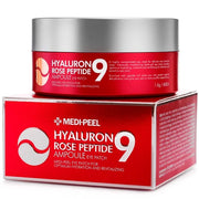 Патчи от отеков и морщин MEDIPEEL Peptide 9 Hyaluron Rose Ampoule Eye Patch, 60 шт