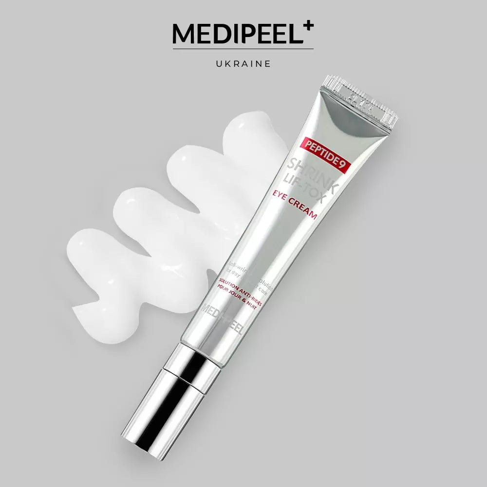 Интенсивный массажный крем для век с эффектом лифтинга MEDIPEEL Peptide 9 Shrink Lif-Tox Eye Cream, 20 мл