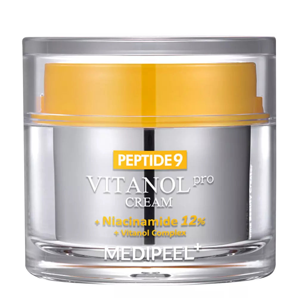 Пептидный крем для лица с ниацинамидом MEDIPEEL Peptide 9 Vitanol Cream Pro, 50 гр