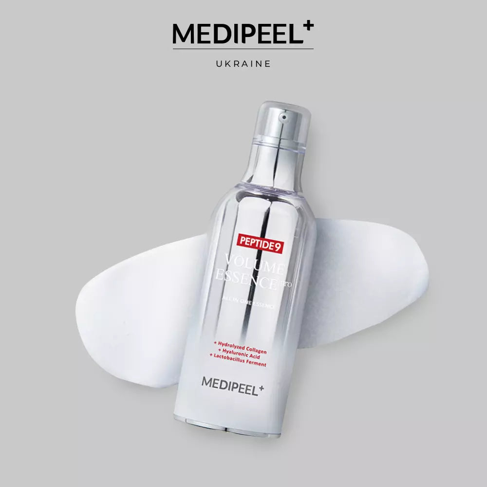 Кислородная эссенция для лица с пептидным комплексом MEDIPEEL Peptide 9 Volume All-in-One Essence Pro, 100 мл