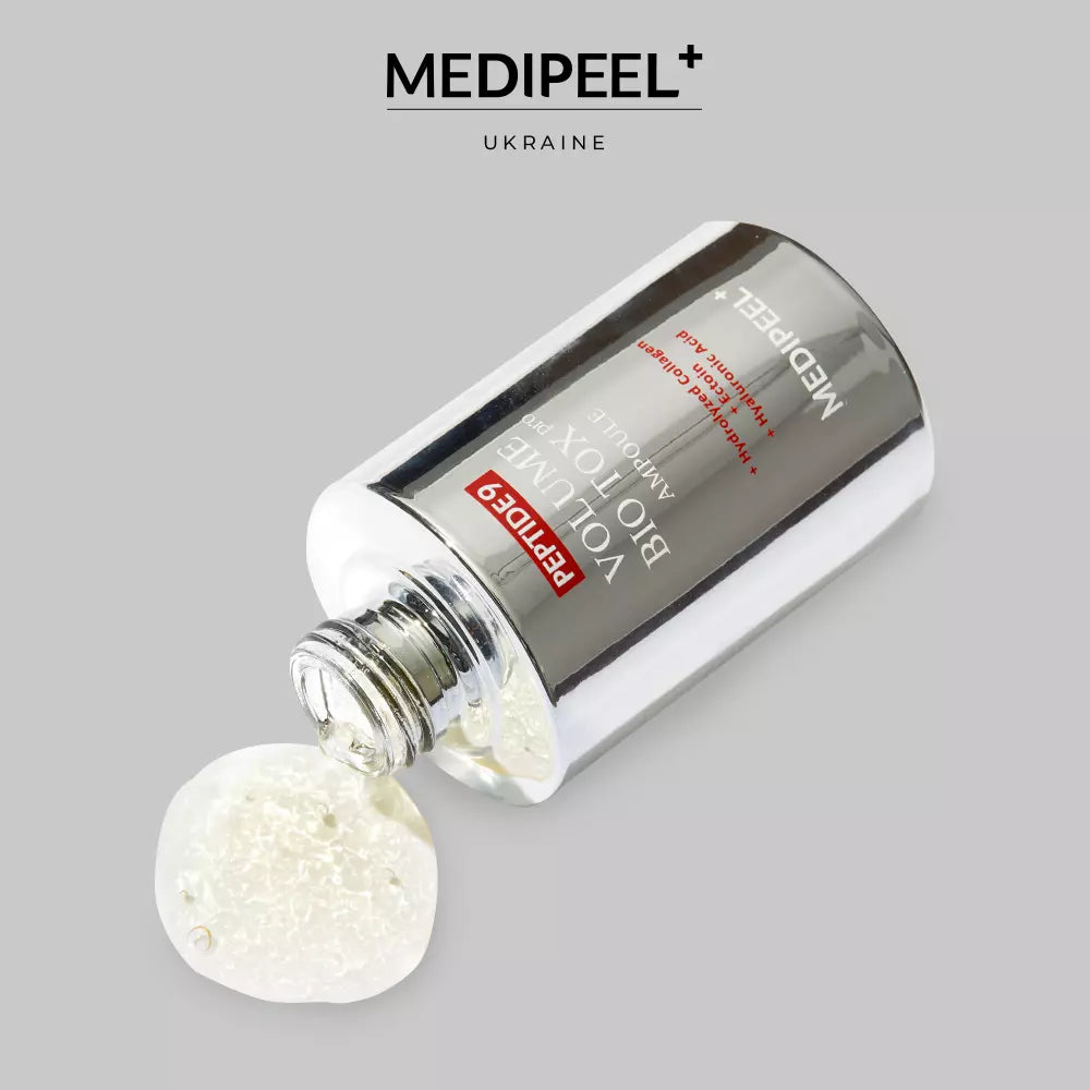 Пептидна ампула для обличчя з волюфіліном від зморшок MEDIPEEL Peptide 9 Volume Bio Tox Ampoule Pro, 100 мл