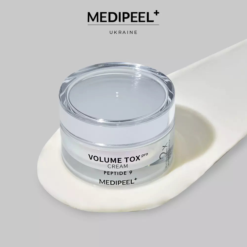 Омолаживающий крем для лица с пептидами и эктоином MEDIPEEL Peptide 9 Volume Tox Cream PRO, 50 мл