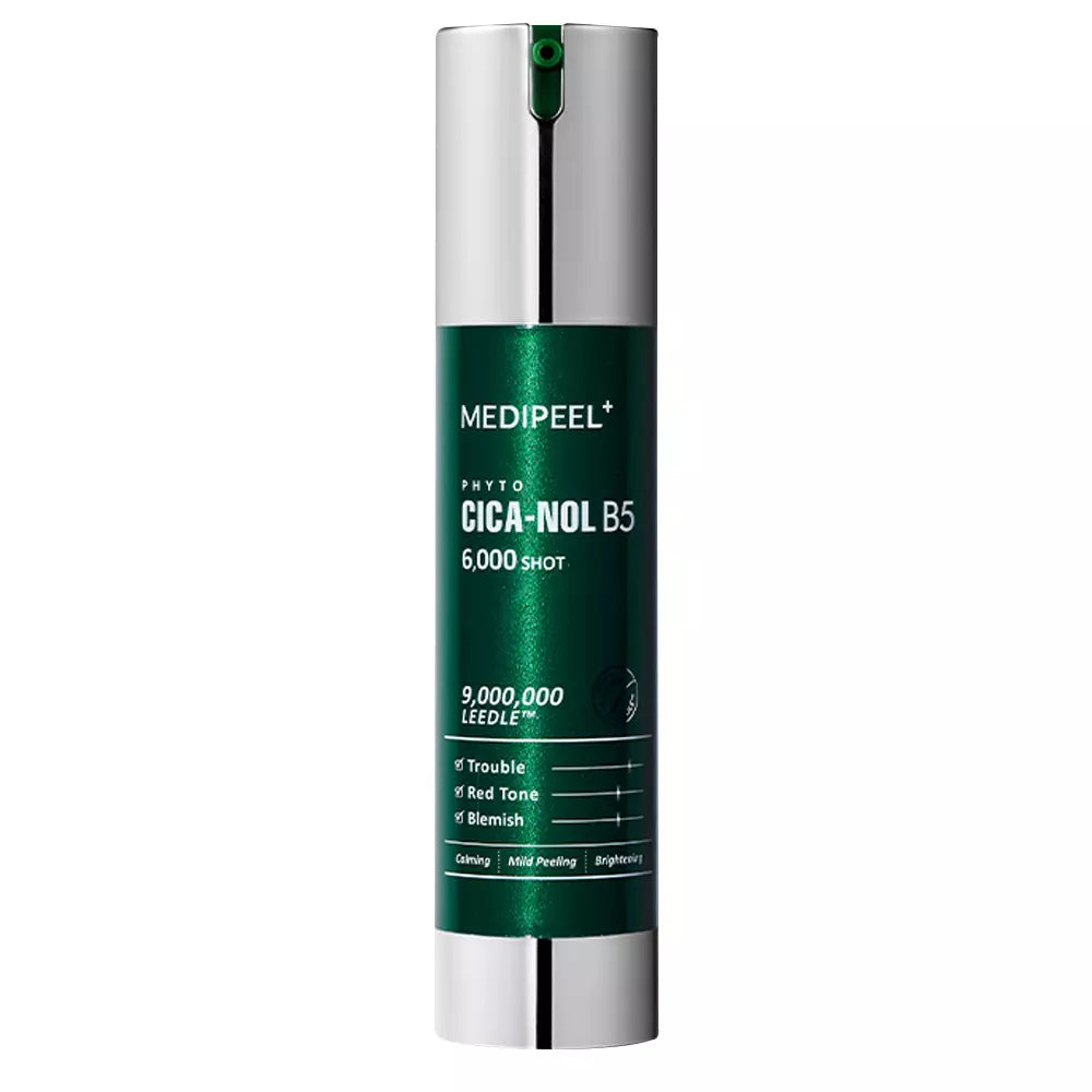 Пілінг-сироватка для обличчя зі спікулами та центелою MEDIPEEL Phyto Cica Nol B5 6000 Shot Serum, 50 мл
