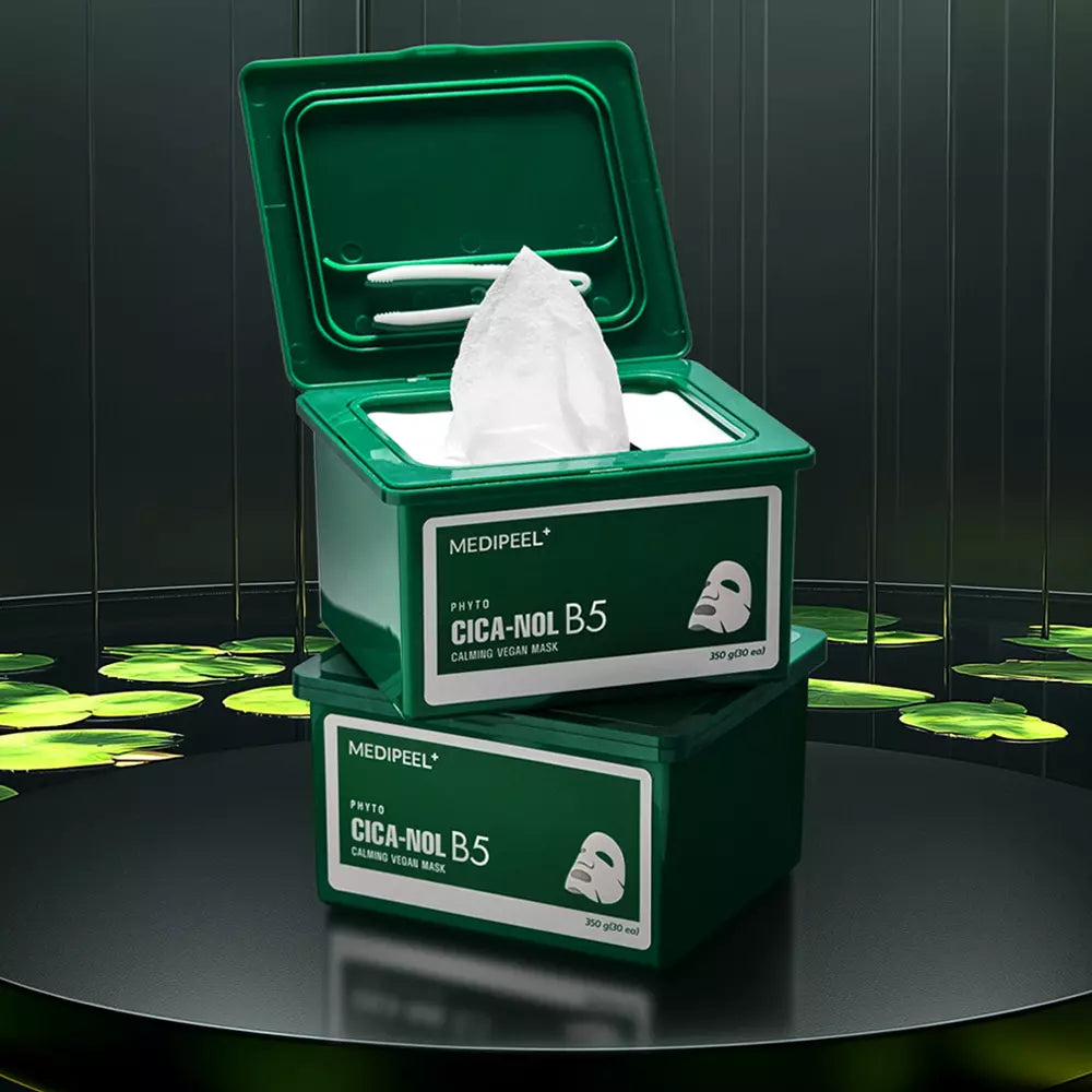 Веганская тканевая маска MEDIPEEL Phyto Cica-Nol B5 Calming Vegan Mask, 350 гр (30 шт)