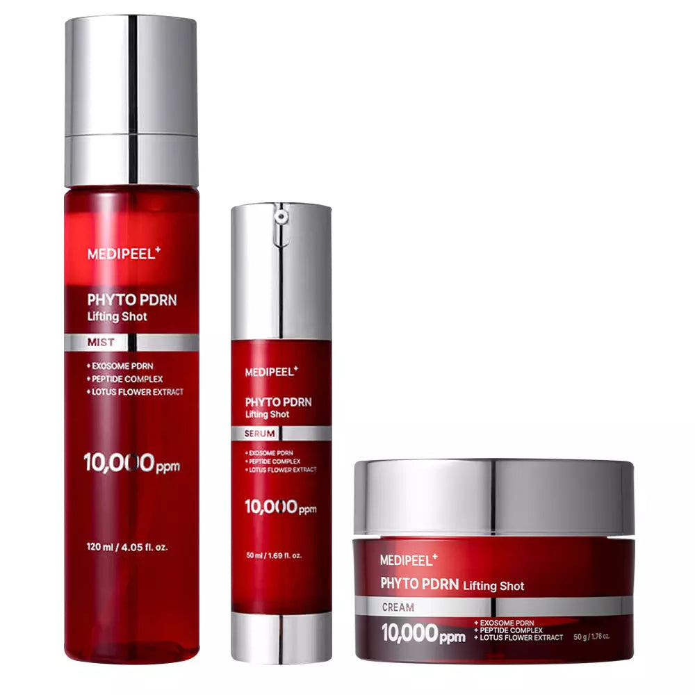 Антивозрастной лифтинг-набор с PDRN и экзосомами MEDIPEEL Phyto Exosome PDRN Lifting Set
